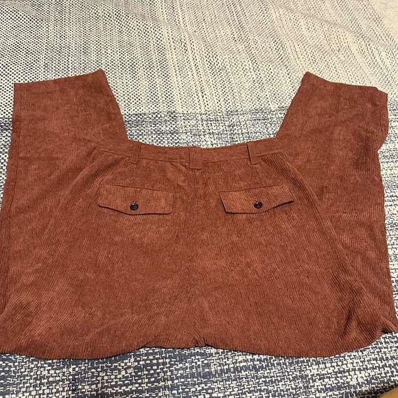 Madewell Corduroy High-Rise Tapered Pants sz 8 NWT - Picture 8 of 10